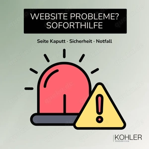   Notfall   Support   Website kaputt, offline oder gehackt?