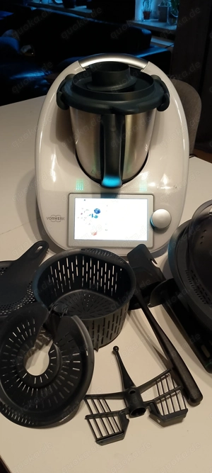 weißer Vorwerk Thermomix TM6 neuwertig mit Zubehör 