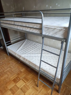 EtagenBett Hochbett Stockbett Metall incl. Matratze