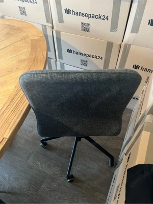 Bürostuhl grau