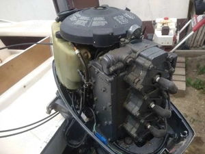 Yamaha 60 PS Außenborder mit hydraulischem Trimmer 2 Takt Bild 3