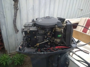 Yamaha 60 PS Außenborder mit hydraulischem Trimmer 2 Takt Bild 5
