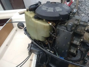 Yamaha 60 PS Außenborder mit hydraulischem Trimmer 2 Takt Bild 2