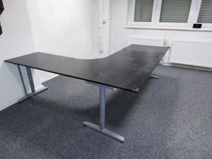Eckschreibtisch IKEA-Serie Galant