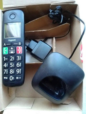 Gigaset  E 290HX schwarz      Wie Neu Bild 3