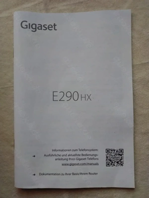 Gigaset  E 290HX schwarz      Wie Neu Bild 4