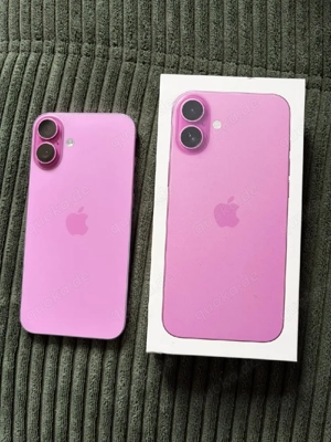 Apple iPhone 16 plus 256 GB pink mit Verpakung mit rechnung