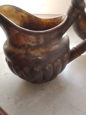 1 Teerkännchen+ Milchkännchen von Wirths Solingen  Bild 3
