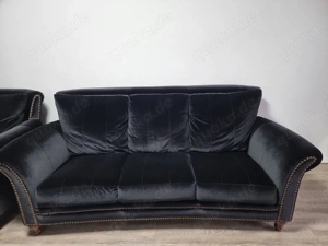 Elegante Samt Sitzganitur 3-2-1 -> Top Zustand 