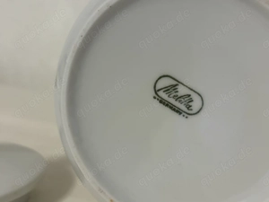 Melitta Pour Over Porzellankanne   Kaffeekanne   Teekanne, weiß mit Deckel