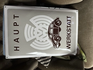 Emaille Schild VW Käfer