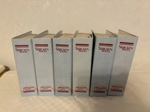 6 Ordner  Stricken Aktuell   Leicht gemacht von A Z    Meister Verlag