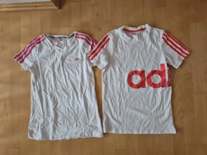 Zwei schöne T-Shirts von Adidas Gr. 152 und 170 