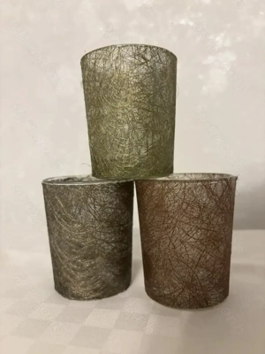 3 dekorative Windlichter   Teelichthalter