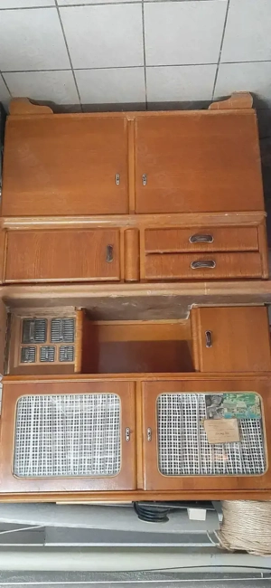 Antiker Küchenschrank aus den ca. 50 Jahren Bild 2