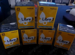 Freestyle Libre3 Plus Sensoren - 6 Stück, NEU + OVP - MHD: 31.12.2026