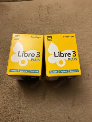2x Libre 3Plus Sensoren
