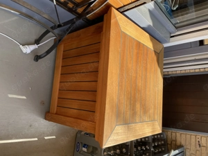 Gartentruhe zur Aufnahme von Sitzpolstern etc.