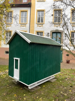 Hühnerstall Hühnerhaus Kufenhaus auch Mobil  Bild 2