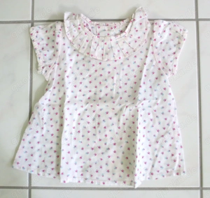 Kinderbluse Gr. 62 Mädchen Benetton Top Zustand