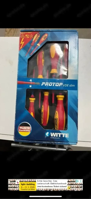 WITTE VDE schraubendreher Set