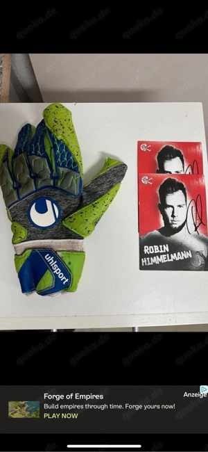 Original Torwart Handschuh Robin Himmelmann St.Pauli