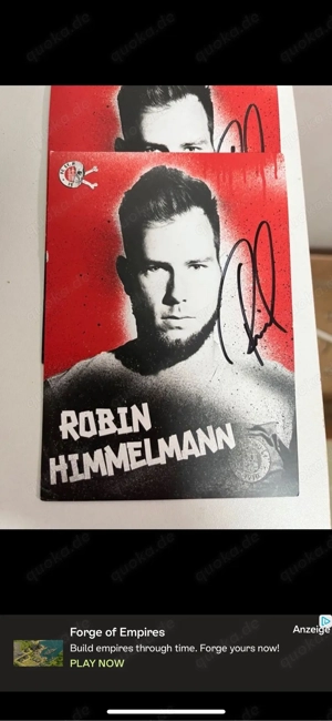 Original Torwart Handschuh Robin Himmelmann St.Pauli