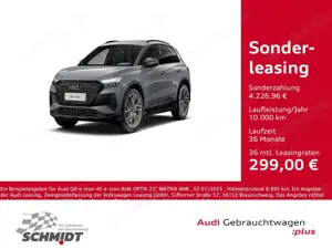 Audi Q4 e-tron 40 e-tron AHK OPTIK 21" MATRIX MMI
