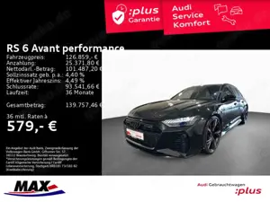 Audi RS6 RS6 Avant performance 280 KM/H+MATRIX+HUD+BO+AH