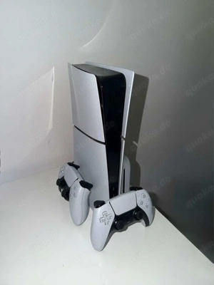 Playstation 5 Slim Disc Version 1TB + 2 Controller + 1 Spiel