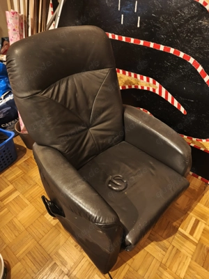 Himolla Ledersessel mit Aufsteh Hilfe 