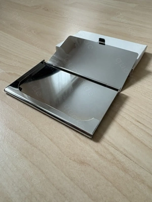 Visitenkartenetui Metall