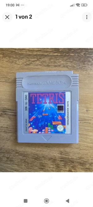 Tetris Gameboy Spiel 