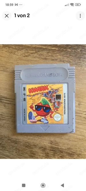 Kwirk Gameboy Spiel
