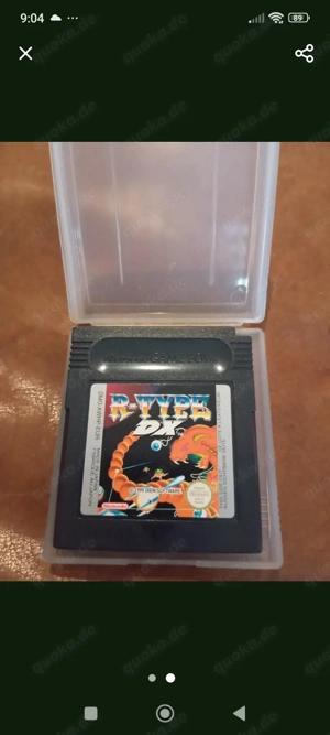 Gameboy Spiel R Type dx 