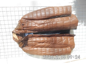 Damenjacke Lammnappa mit Kapuze - Gr 42