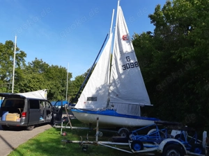 Conger Jolle segelbereit Bild 5