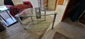 Glas TV-Tisch