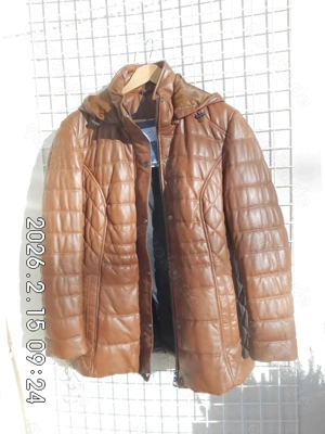 Damenjacke Lammnappa mit Kapuze - Gr 42