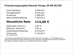 Renault Twingo Vibes Electric+ACAA !! Bild 4