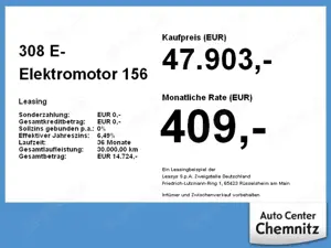 Peugeot 308 E- Elektromotor 156 SW (E-) E- GT ACC+LED Bild 4