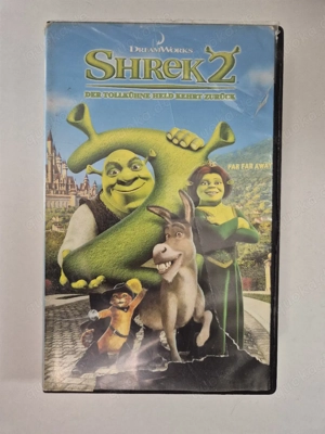 Shrek 2 VHS Kassette 
