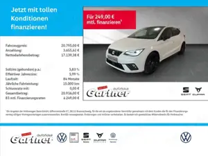 SEAT Ibiza FR 1.0 TSI PANO NAVI KAMERA LED DAB KLIMA LEDER A