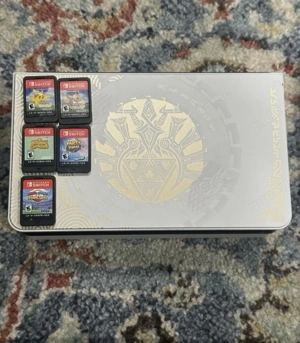 Nintendo Switch Oled Zelda Edition  Bild 4