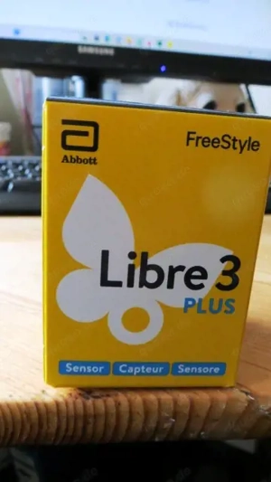 4 Libre 3 Plus Sensoren Preis 200,oo   mit Versandkosten, bis Ende Oktober 2026 verwendbar (haltbar)