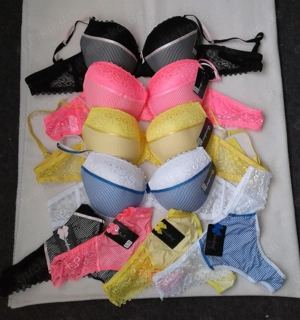 4 Stück Wäsche Set je BH & String 100 D 2XL  im Tausch gegen Katzenfutter