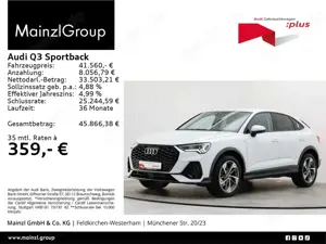 Audi Q3 35 TFSI S tronic S line AHK Navi