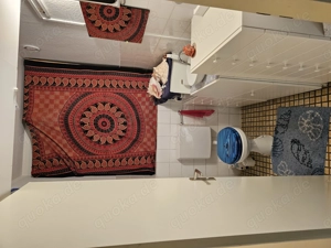 830  ab sofort - Helles schönes Zimmer ,Küche, WC; Bad, Telefon, Highspeed W-Lan U2 Frankfurter Ring Bild 8