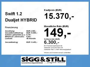 Suzuki Swift 1.2 Dualjet HYBRID Comfort LED*ACC*NAV*SHZ*CAM Bild 4