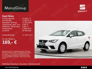SEAT Ibiza 1.0 TSI CarPlay PDC LED